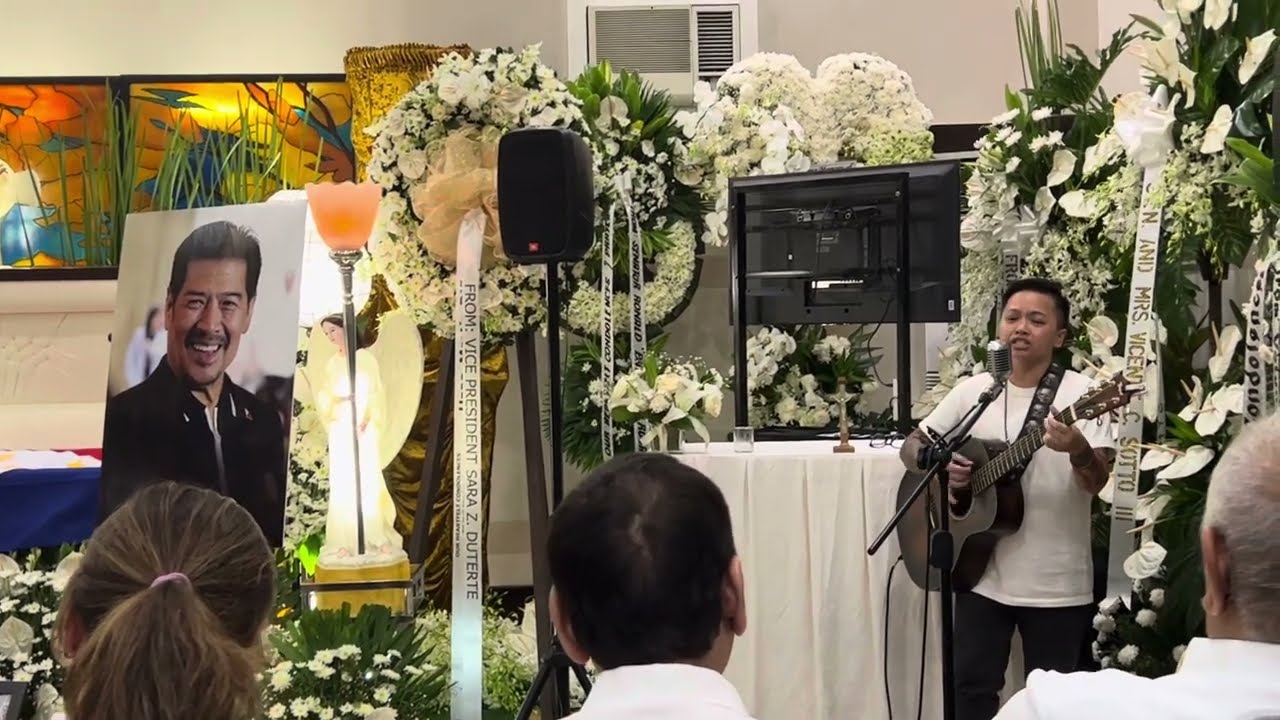 “ Lead Me Lord “ sang by Aiza Seguerra for late VACC DILG Usec Martin Diño wake and funeral
