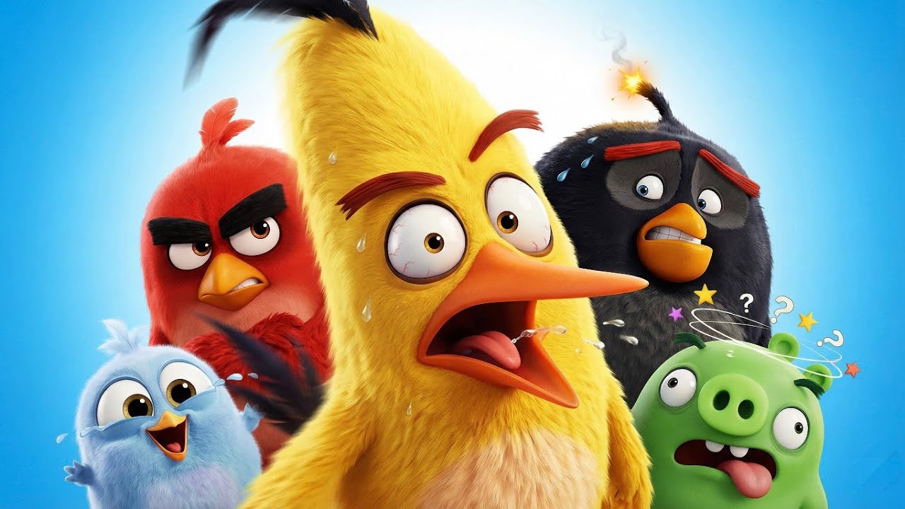 Angry Birds Chaos 😂 | Chuck Annoys Everyone | Funny Cartoon Movie Clips