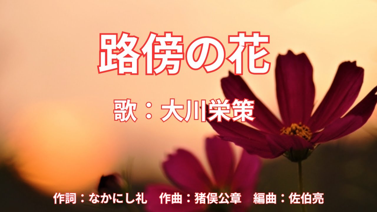 路傍の花　大川栄策