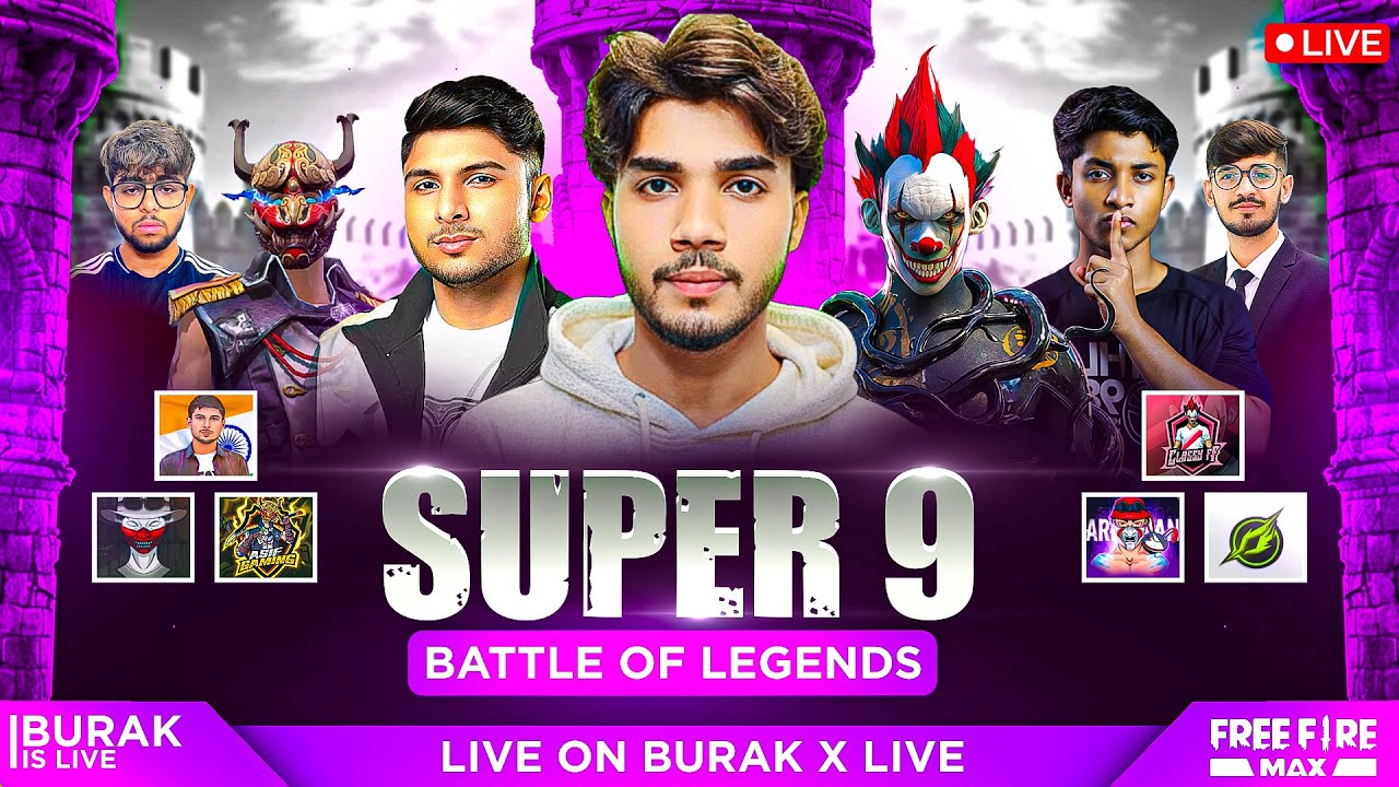 Asia Clash Emulator Cup 🏆 Super 9 🚀 Day-3✨ ft- OTS, NG-1, XT, AYT, HBF - free fire live