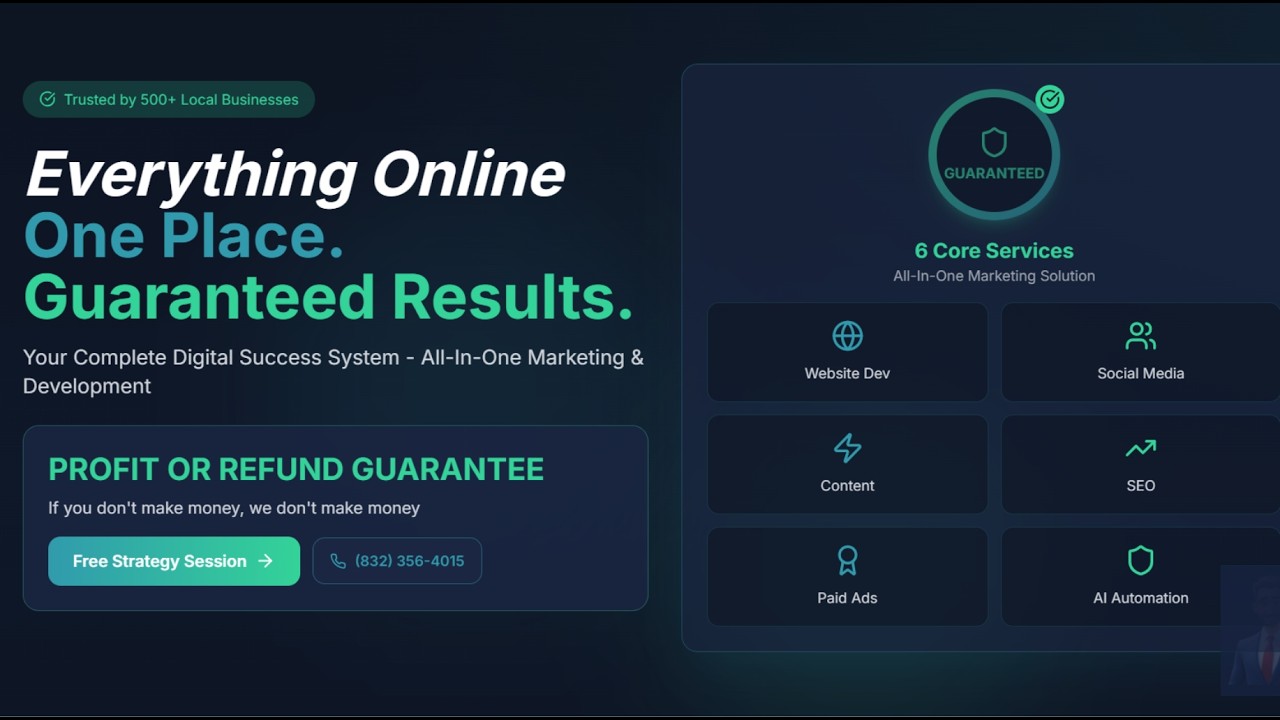 Guaranteed Profit -- All-In-One Marketing Service | Selfless Marketer