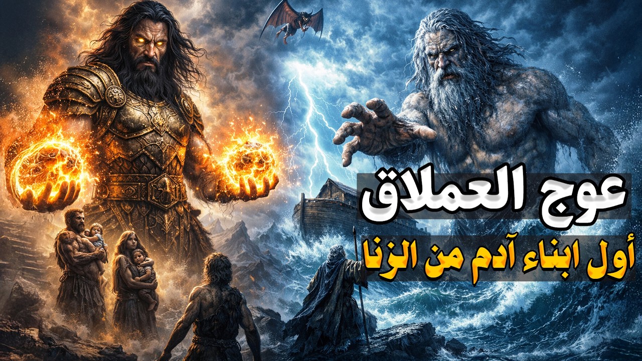 من هو عُوج العملاق ابن أول زانية في التاريخ وماذا فعل مع سيدنا نوح وموسى وكيف نجا من الطوفان العظيم