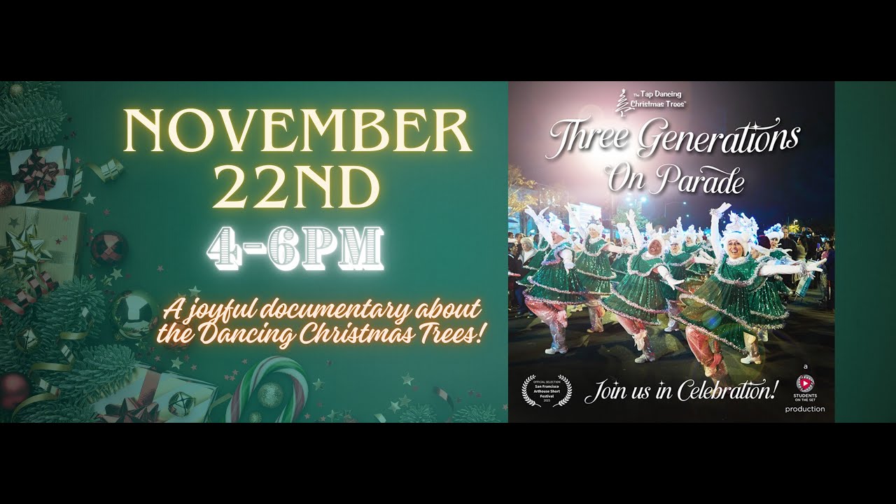 Tap Dancing Christmas Trees: Three Generations on Parade, Q&A w Jeff M. Giordano 11/22/25 -- Clarion