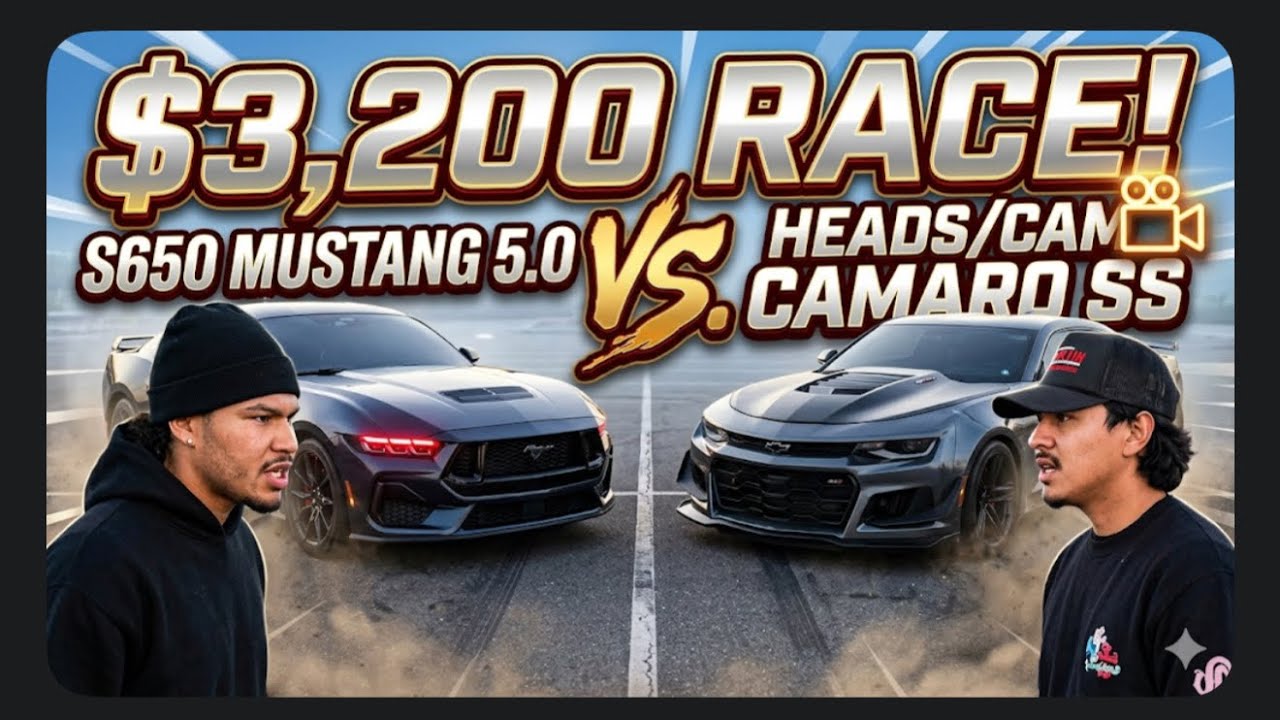 S650 5.0 против головок блока цилиндров/распредвала Camaro SS! Конкурс 3200 долларов!
