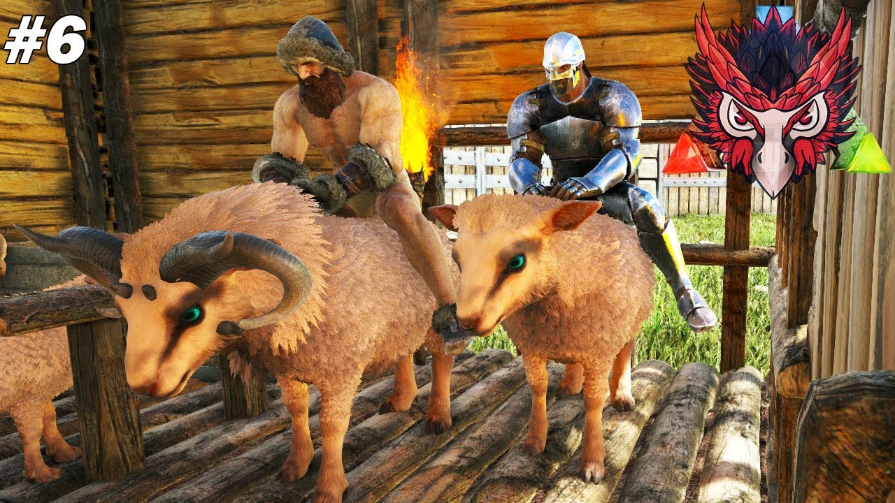 Construction de la Bergerie et capture de Kaïruku ! Ark Ep6