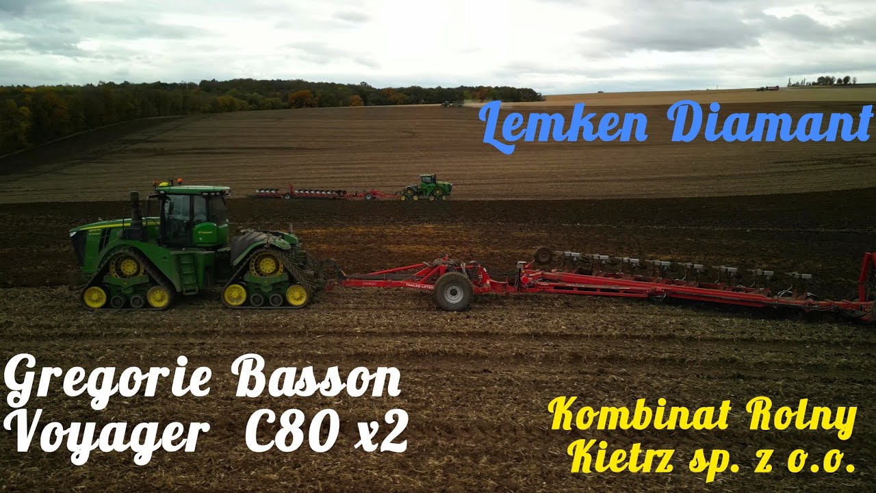 Orka 2x Gregoire Basson +Lemken Diamant🇵🇱Kombinat Rolny Kietrz sp. z o.o.🇵🇱
