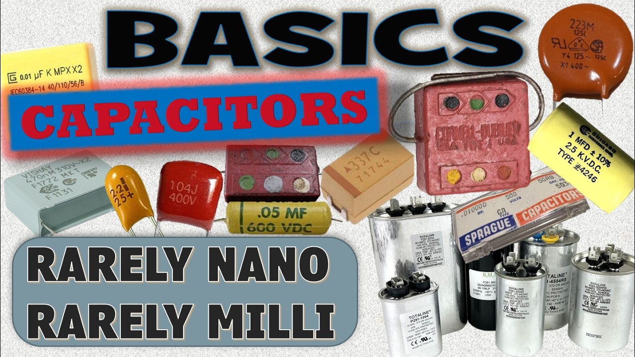 Capacitors - Rarely Nano Rarely Milli