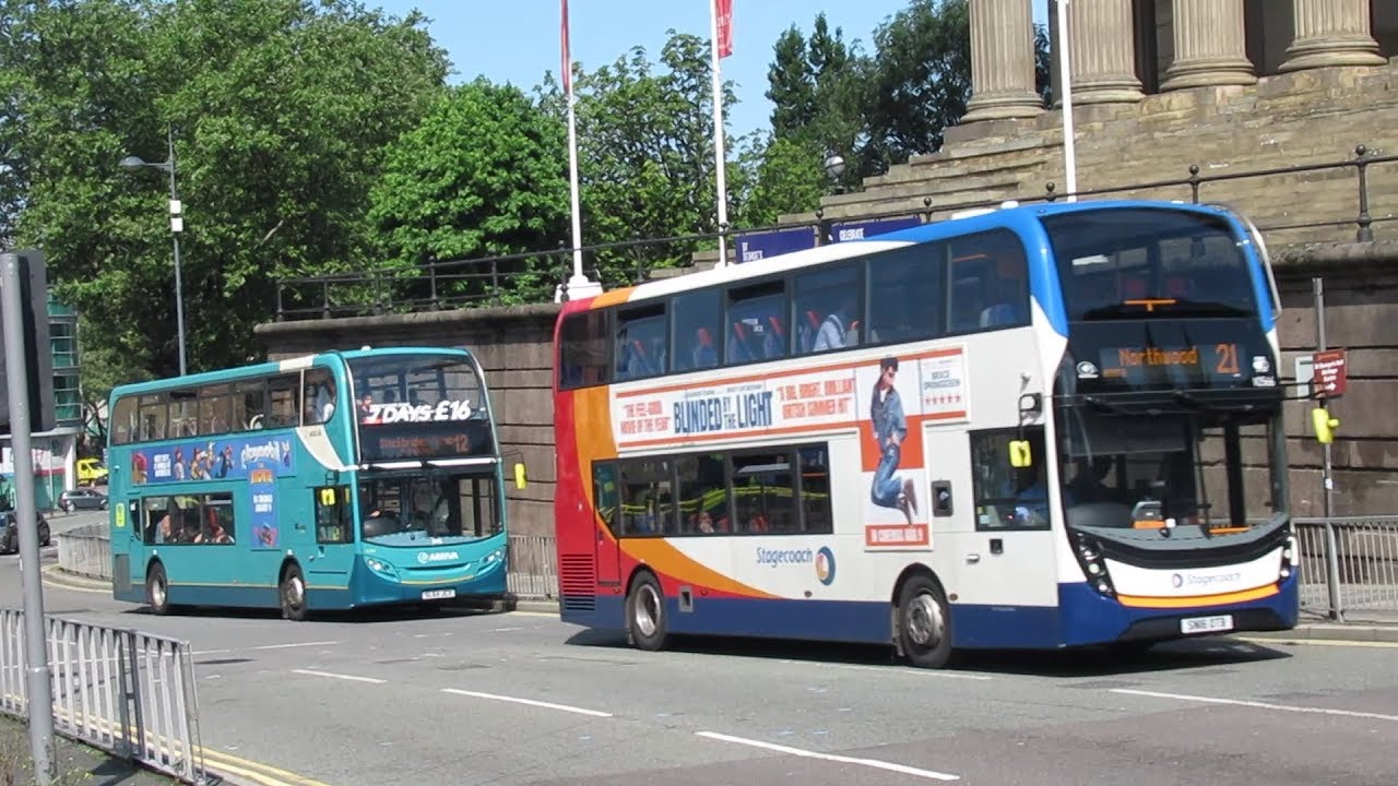 Buses & Trains around Liverpool & Merseyside July 2019