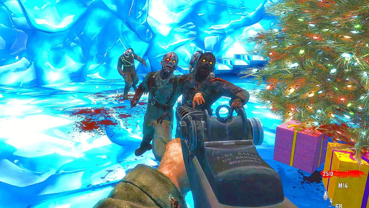 WORLD AT WAR ZOMBIES: CHRISTMAS  ICE  SPYRAL (CUSTOM ZOMBIES)