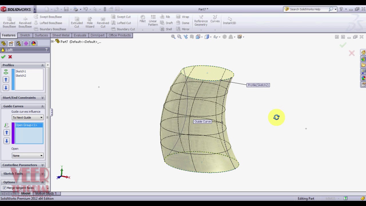 Solidworks | Course in Hindi |  Loft Command
