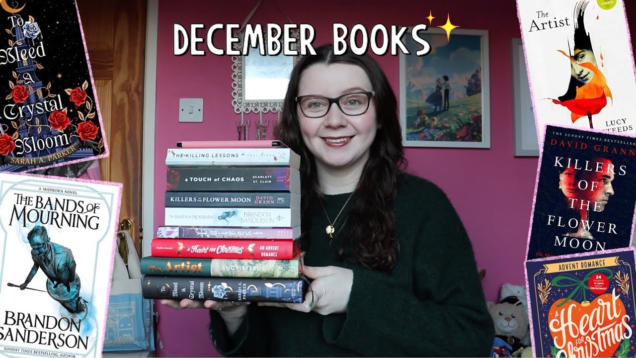 Рецензия на все книги, которые я прочитаю в декабре 2025 года 📚 ✨