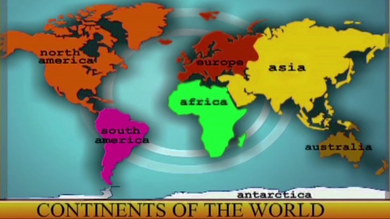Preschool Learning For Kids - Learn About Continents | Telugu Educational Videos