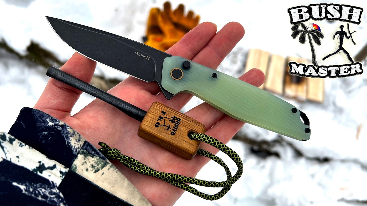 Нож Ruike P873-C. Лесной тест. Ножи для леса.