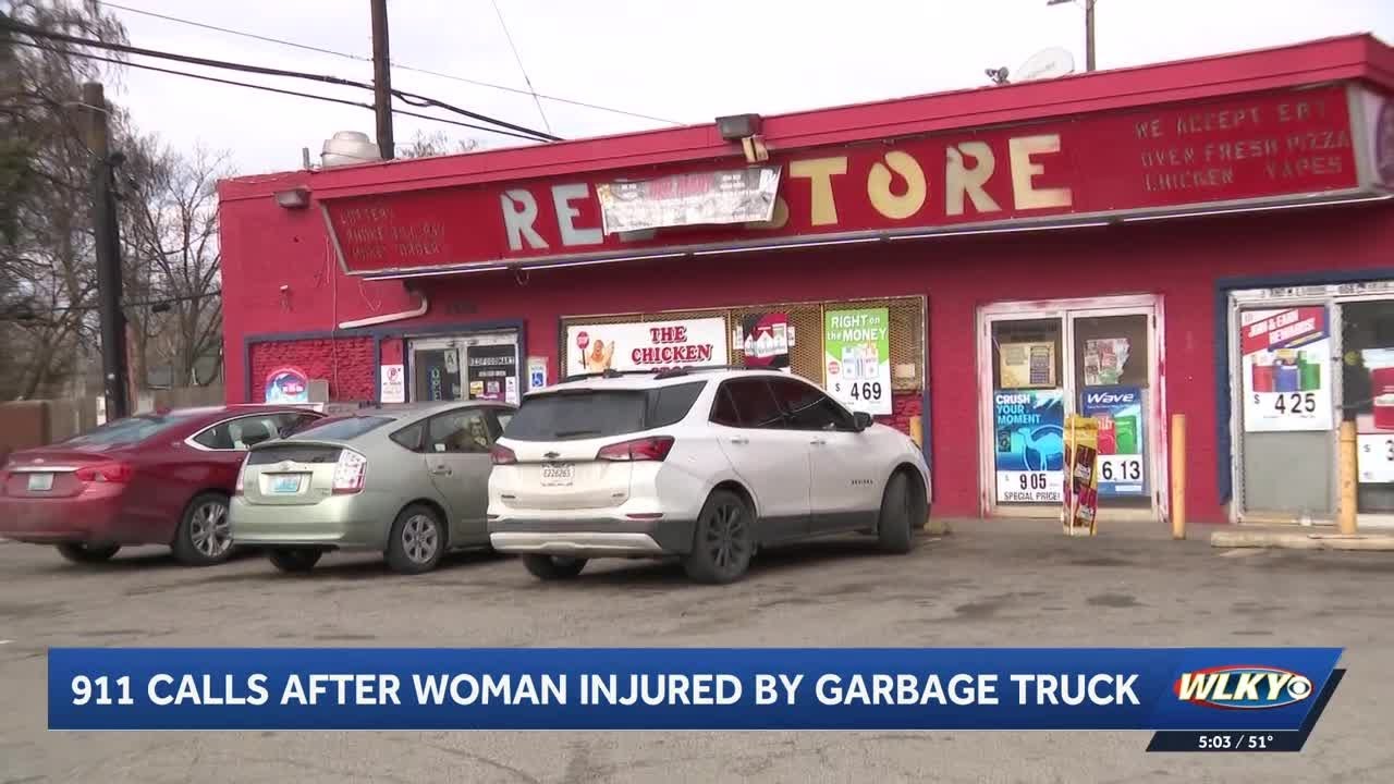 911 call sheds light on homeless woman's condition after being lifted up by garbage truck in Loui...