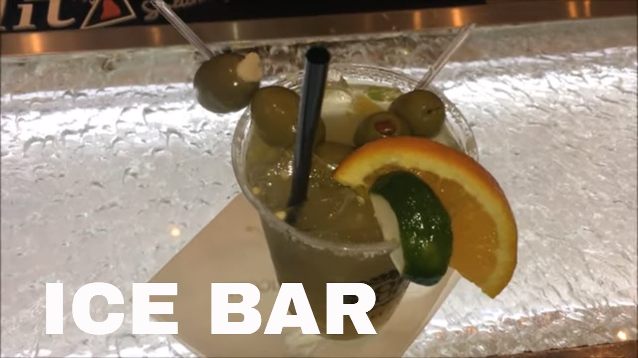 Golden Nugget Casino Ice Bar Jalapeno Margarita In Lake Charles LA