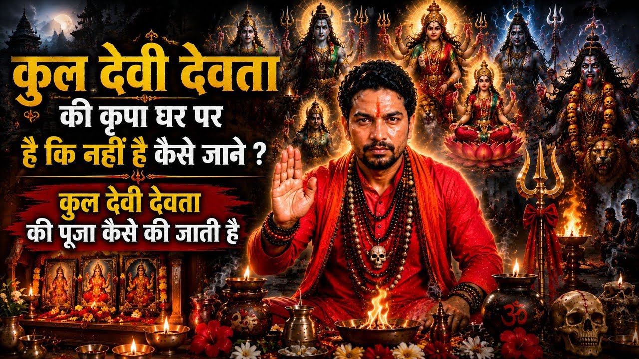 कुल देवी देवता की कृपा घर पर है कि नहीं है कैसे जाने // कुल देवी देवता की पूजा कैसे की जाती है