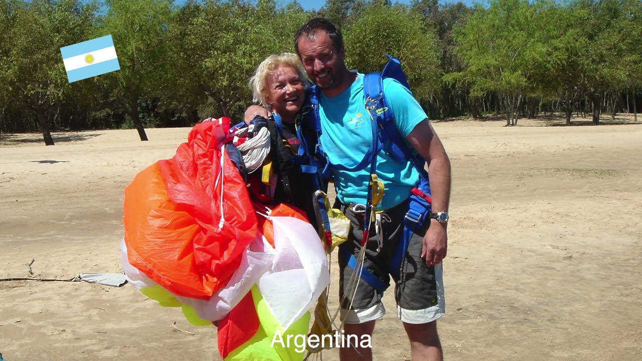 45 years skydiving / 46 countries