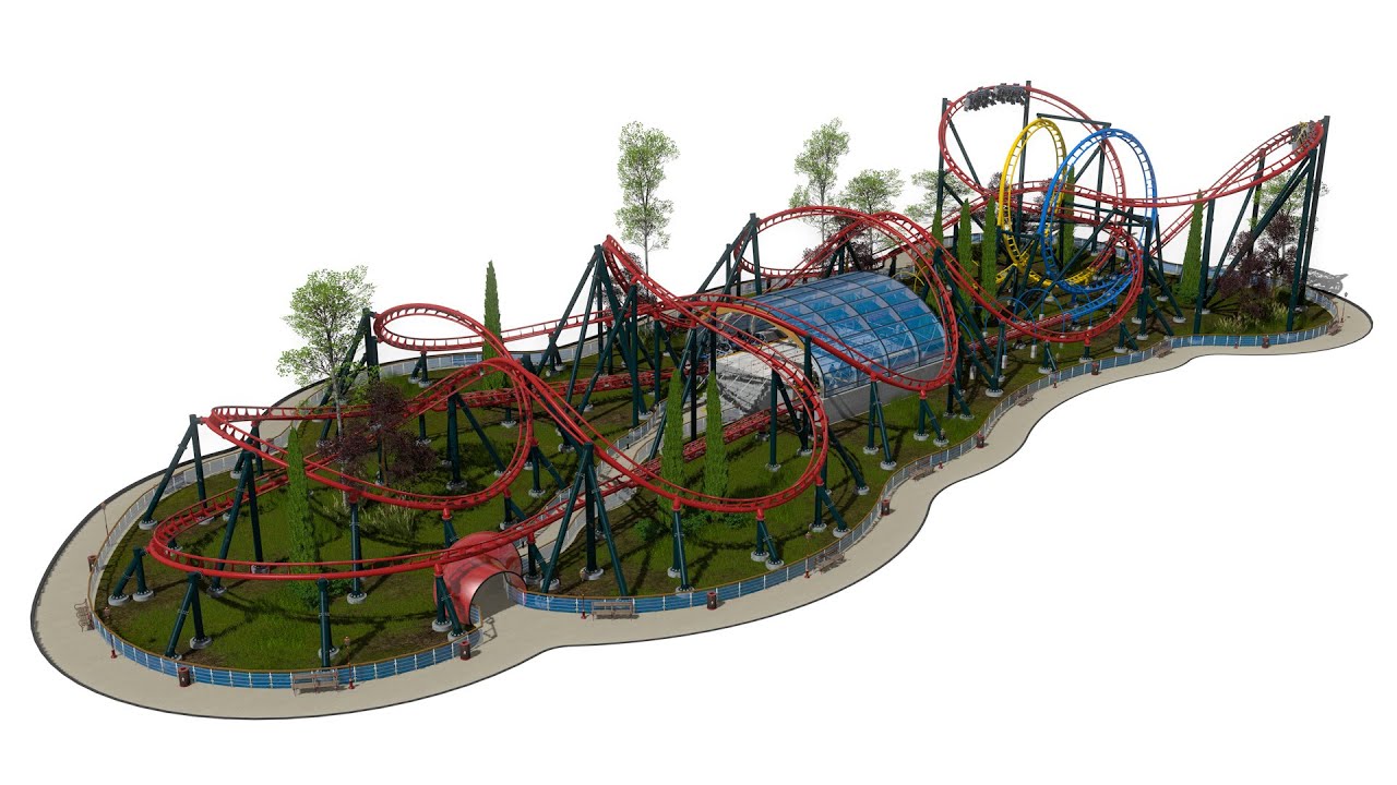 Windjamm3r | NoLimits 2 | Maurer Launched Dueling Coaster | 4K