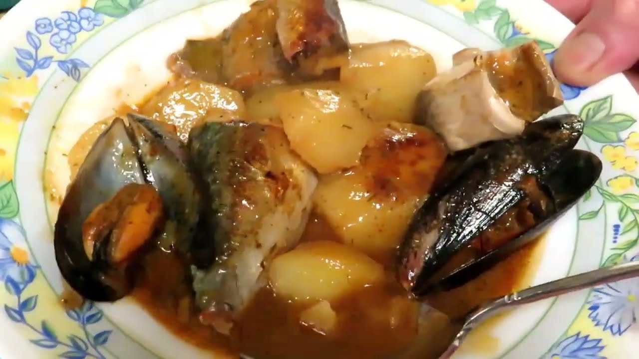 GUISO DE PESCADO PARA UN DIA ESPECIAL  🥰  FISH STEW FOR A SPECIAL DAY