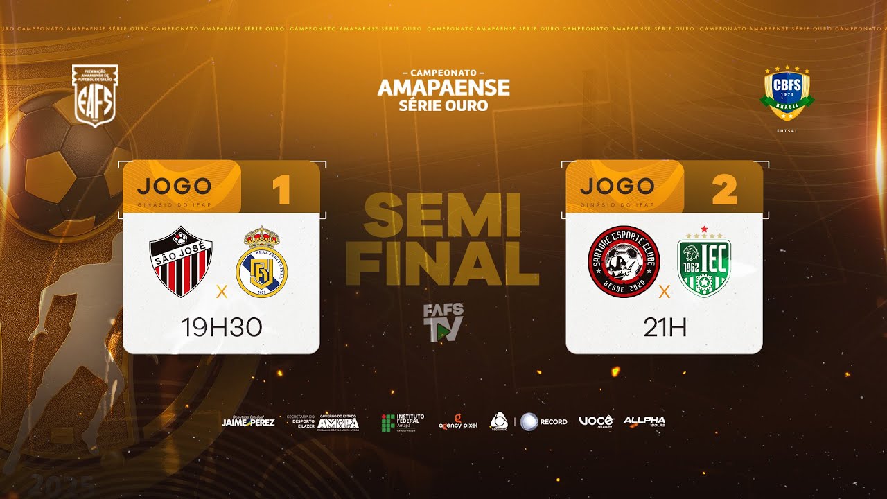 AO VIVO | S&eacute;rie Ouro 2025 | SEMIFINAL