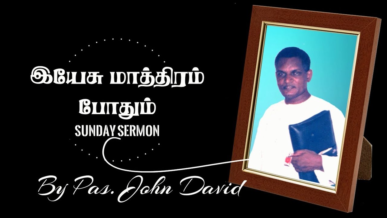 Sunday sermon By. Pas. John David