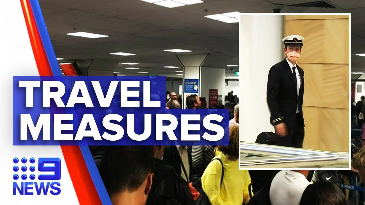 Coronavirus: Passengers greeted with 14 day isolation period | Nine News Australia