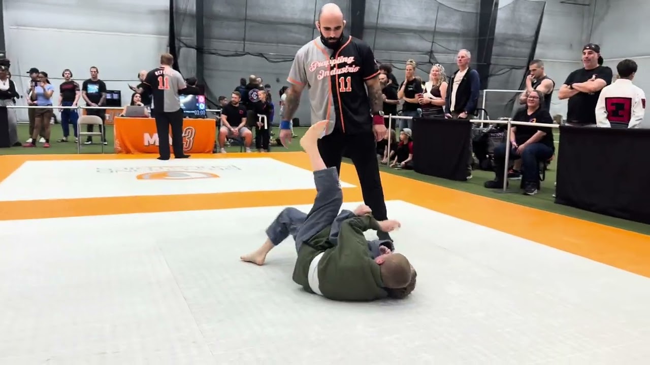 Grappling Industries Connecticut Gi Intermediate 8-9 65 Pound.  Wilson Rainford v Ava Kunkiewicz.