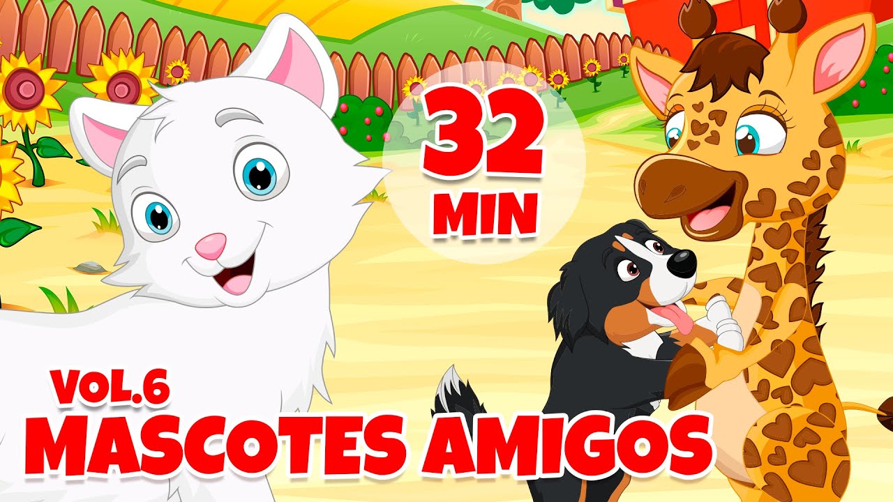 Mascotes Amigos (Desenho Infantil) Vol. 6 - Giramille 32 min | Desenho Animado Musical