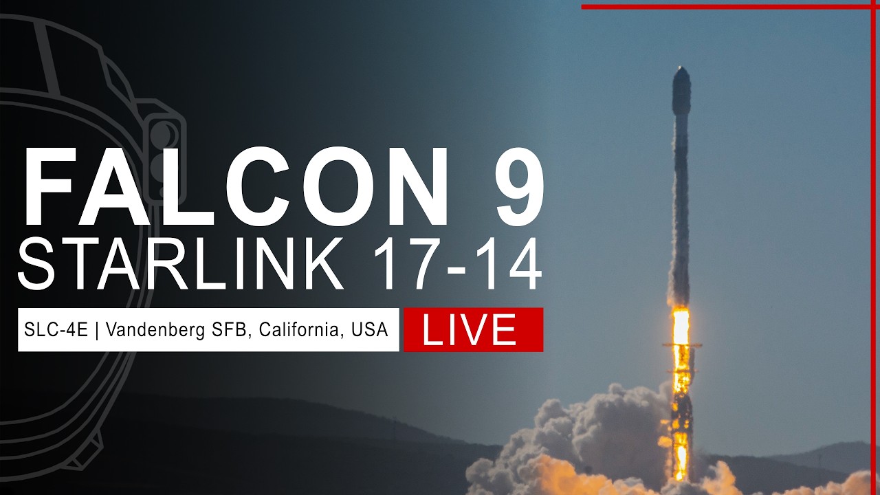 Компания SpaceX запустила миссию Starlink 17-14 с космодрома SLC-4E в Ванденберге, штат Калифорния.