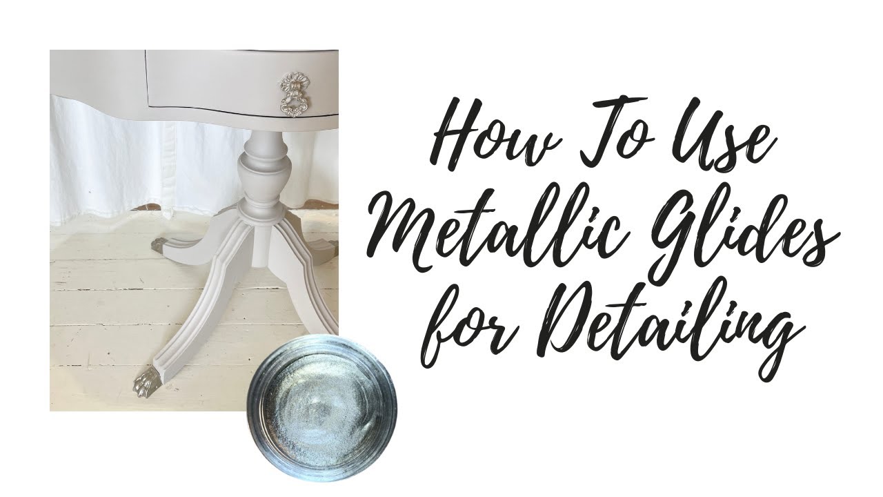 How To Use Metallic Glides for Metallic Detailing