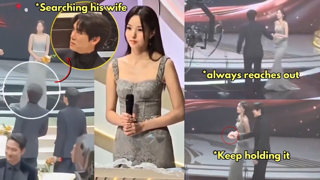 Yoo Yeon Seok really ran to the stage to find Chae Soo Bin! The way he held her hand😭🥰💗