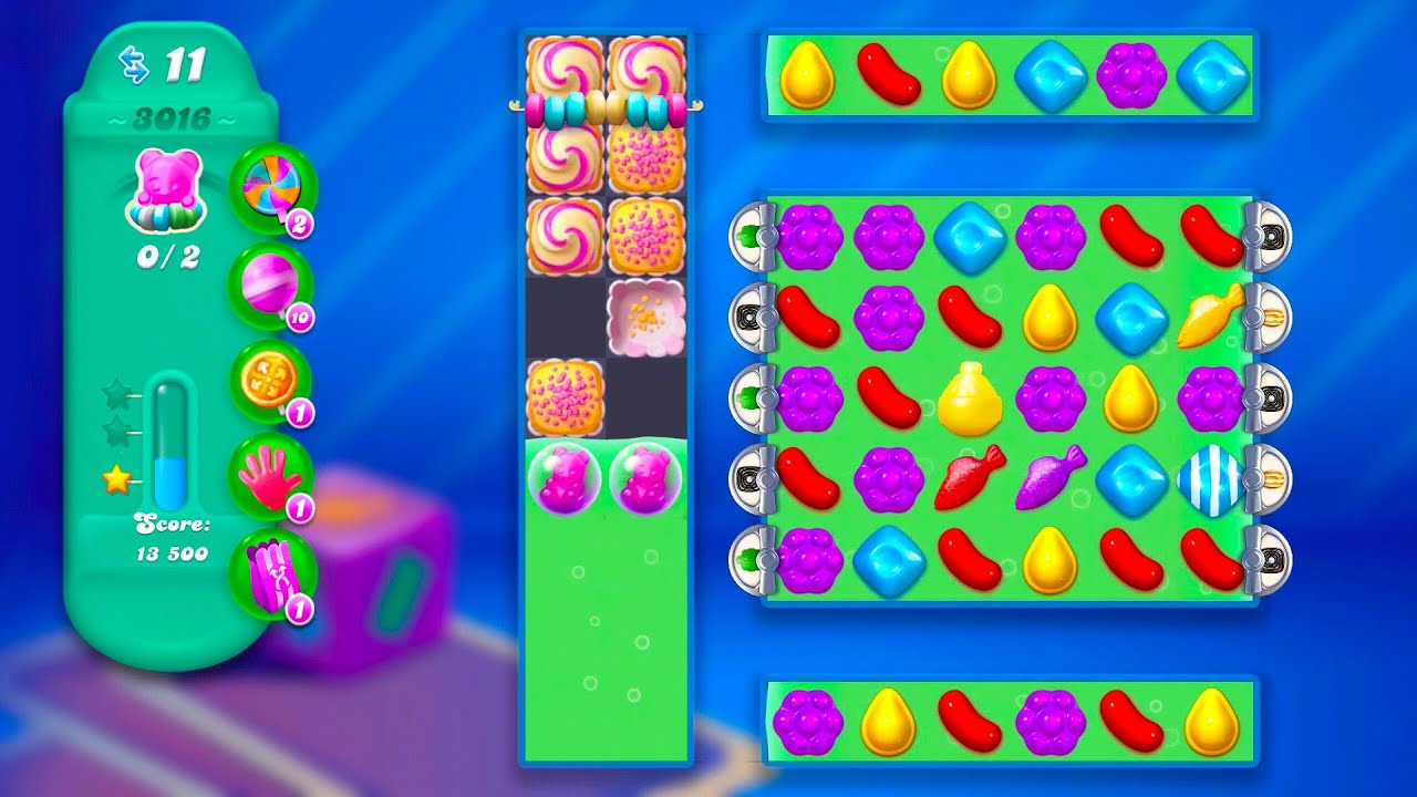 Игра Candy Crush Soda Saga для Android, игровой процесс №116, уровень 3002–3019