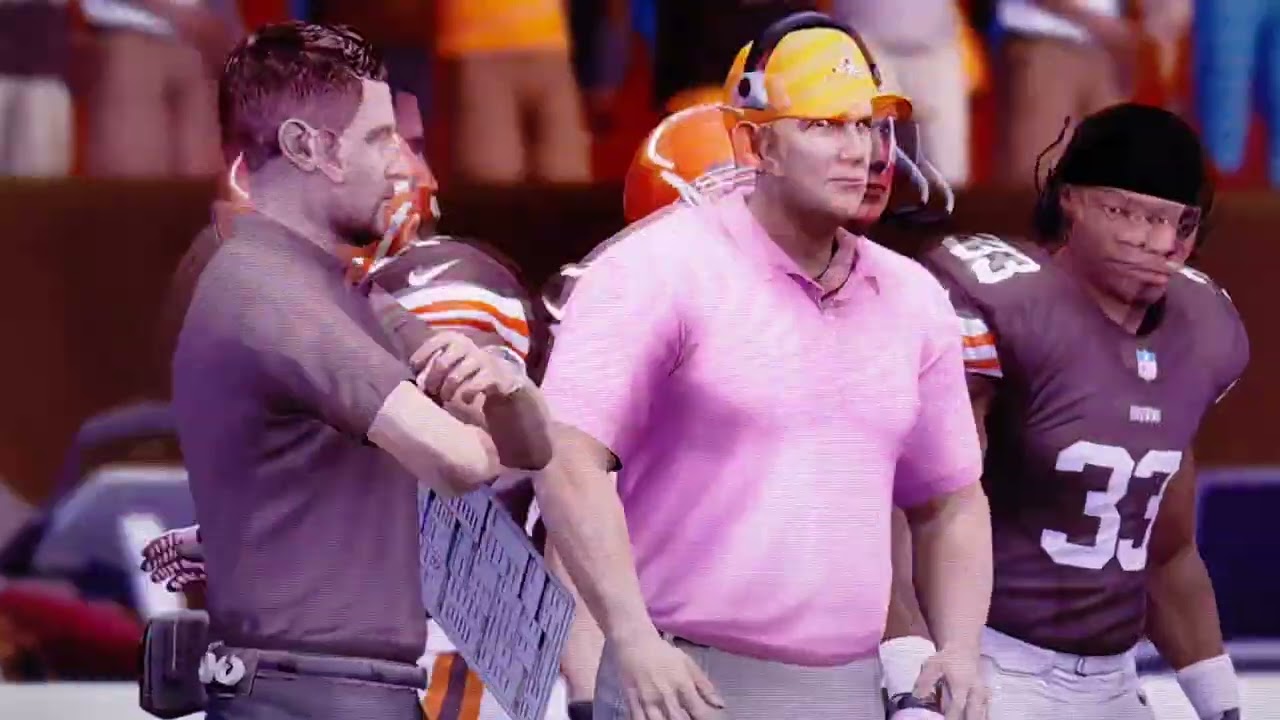 Madden 25 Bears vs Browns Game 
