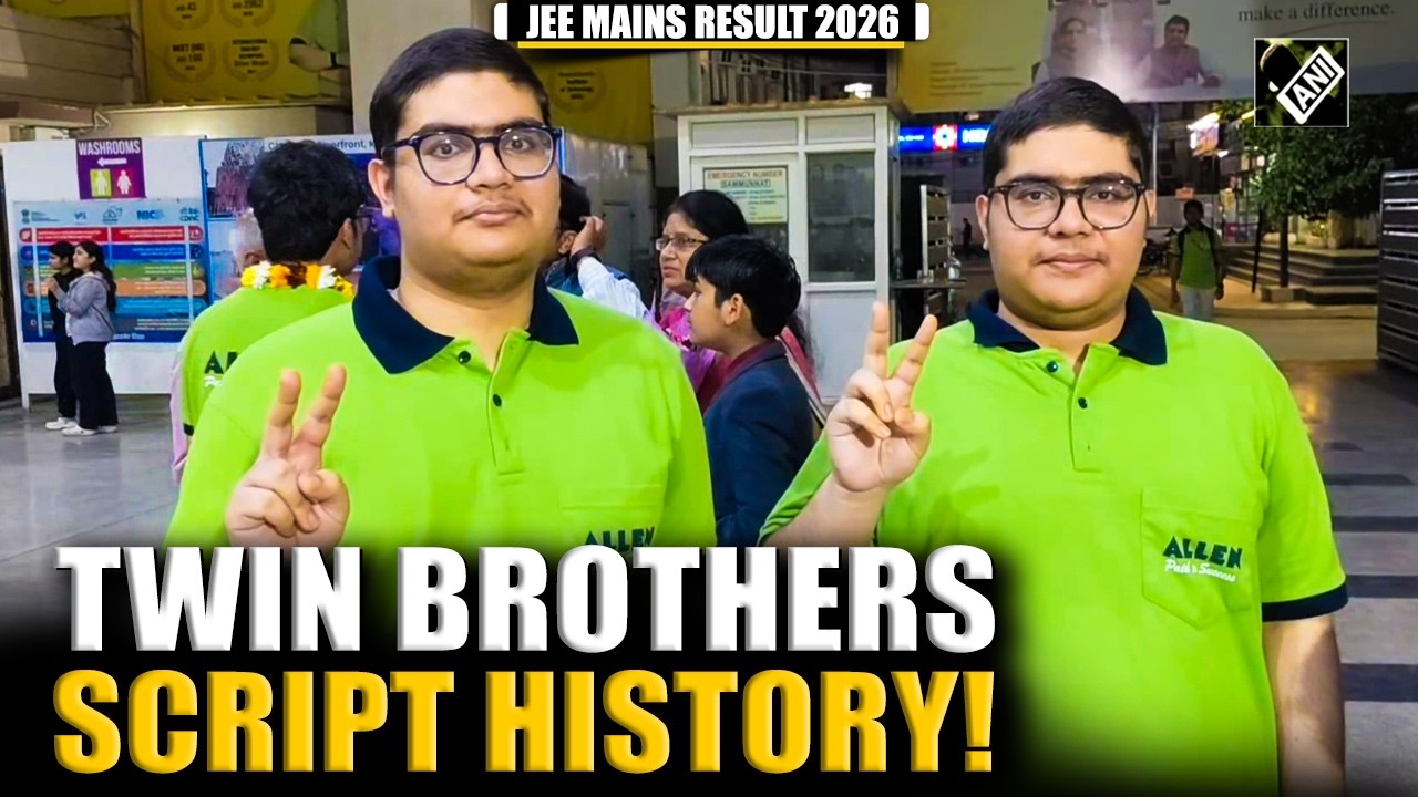 Odisha twin brothers script history, get identical score in JEE Mains Result 2026