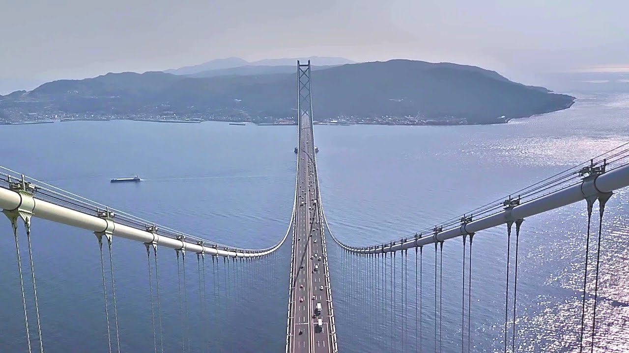 五色塚古墳 明石海峡大橋のてっぺんに登って来ました 2/2