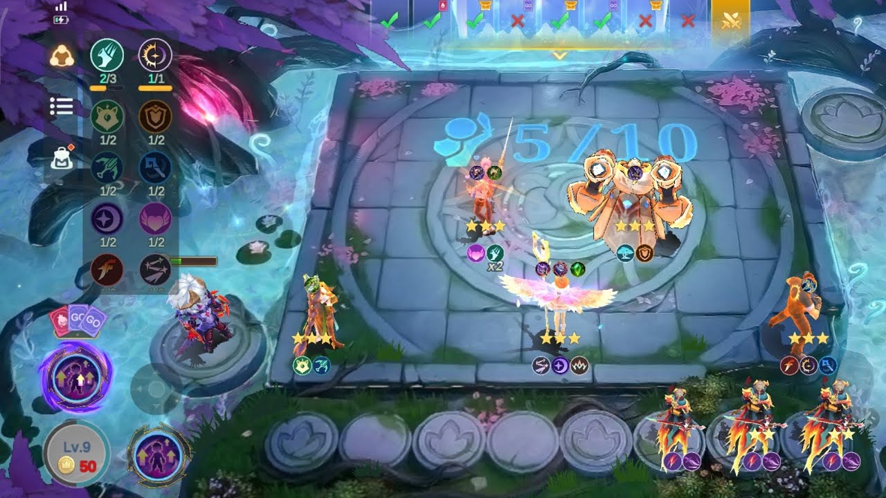 How do you beat this? Magic chess go go Arena