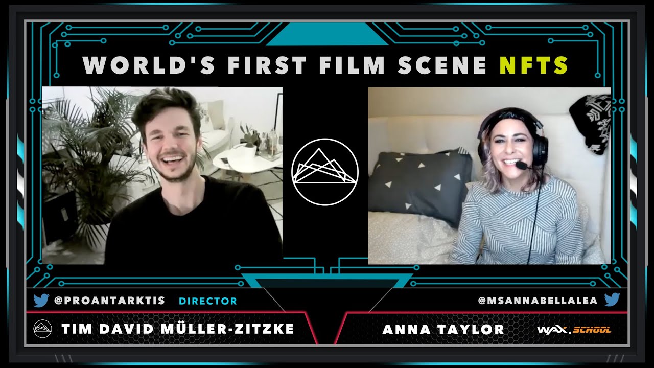 First Film NFTs in History on Blockchain | Project ANTARCTICA NFTs Collection Launch | NFTart WAXio