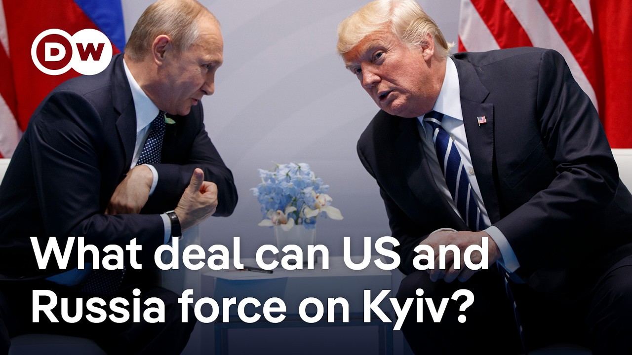 Zelenskyy rejects Trump's idea of Ukraine conceding land for peace | DW News