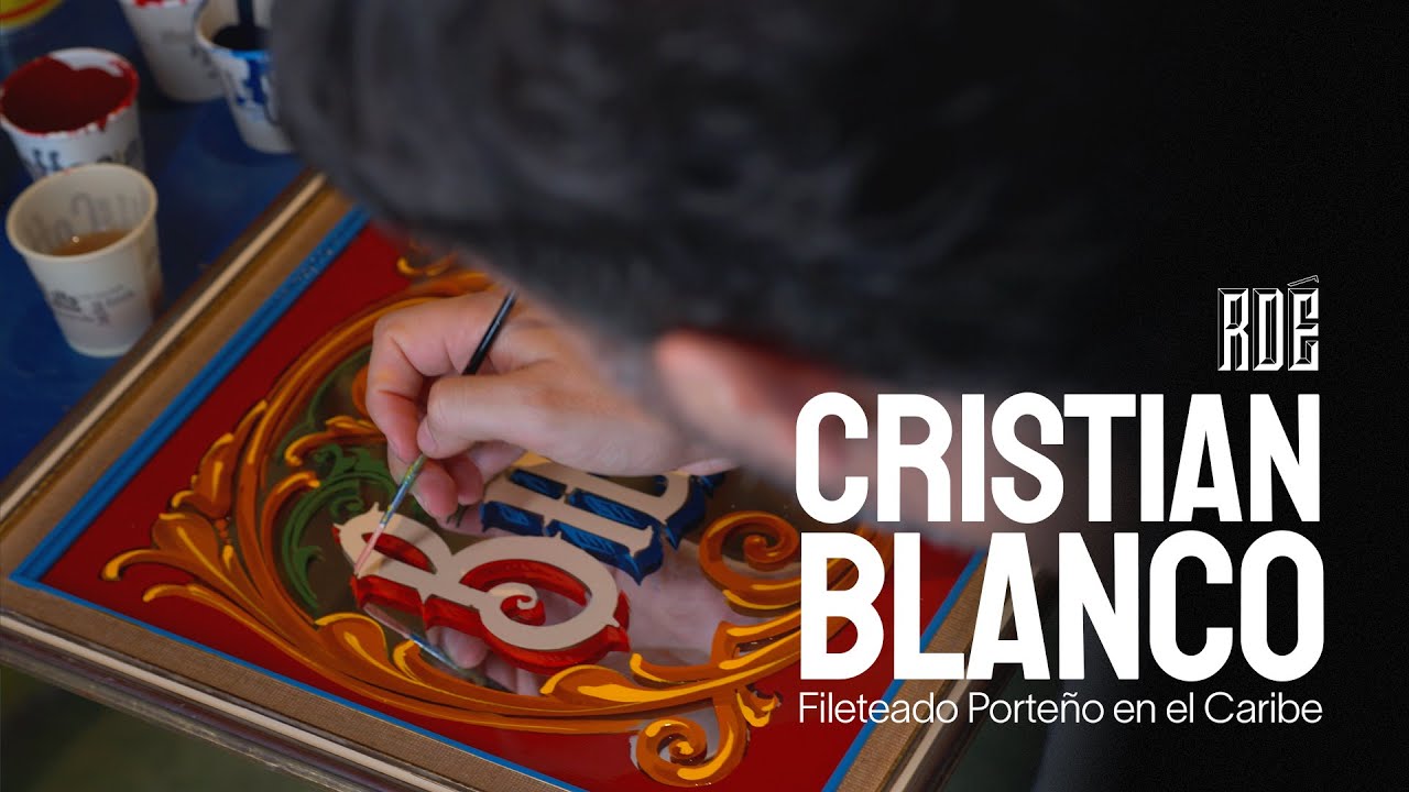 Cristian Blanco: Fileteado Porteño en el Caribe | Intervista