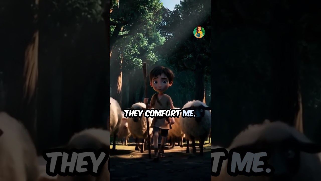 The Lord is my Shepherd, #animatedbiblestory   #faithforkids #bibleforkids #animatedbiblestories