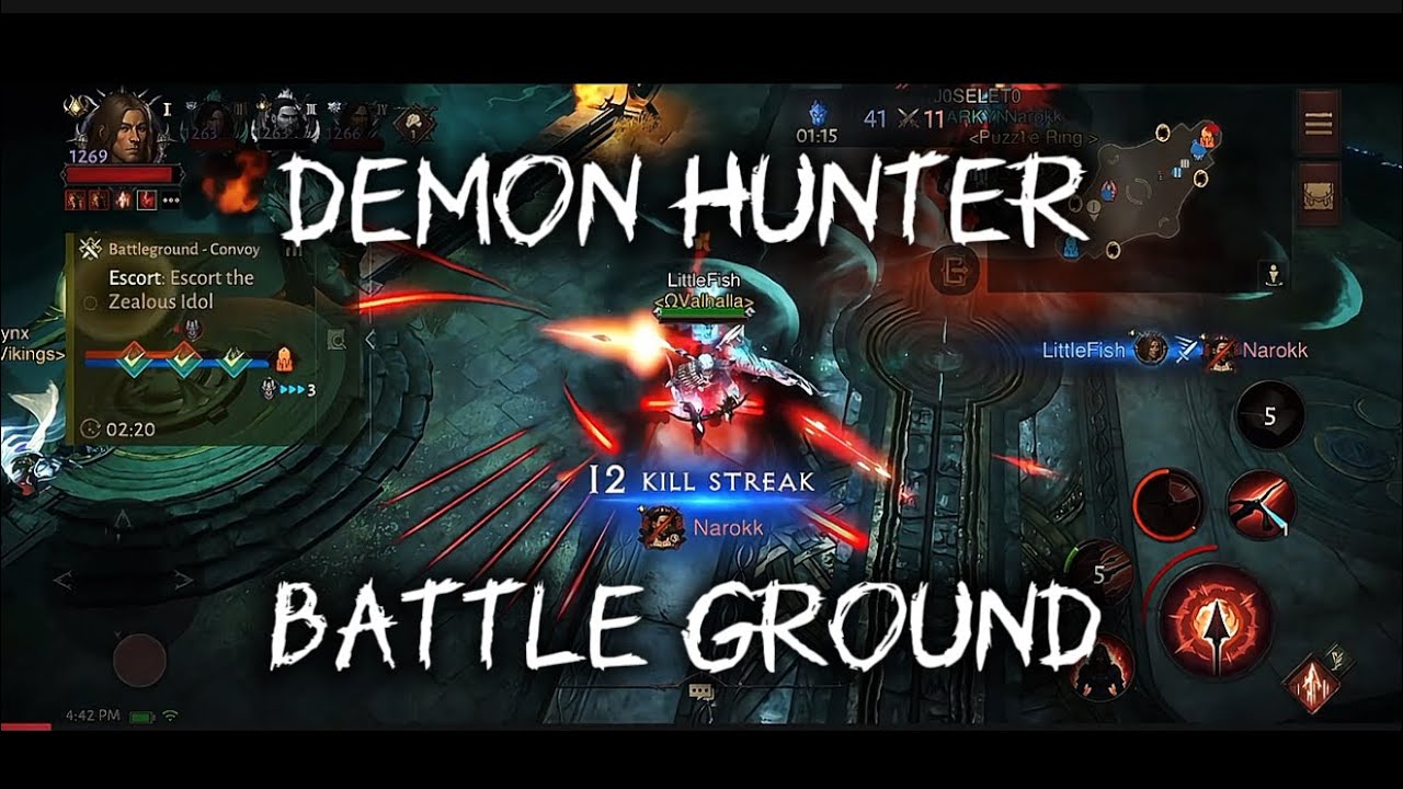 Diablo Immortal PvP | Demon Hunter | Little Fish