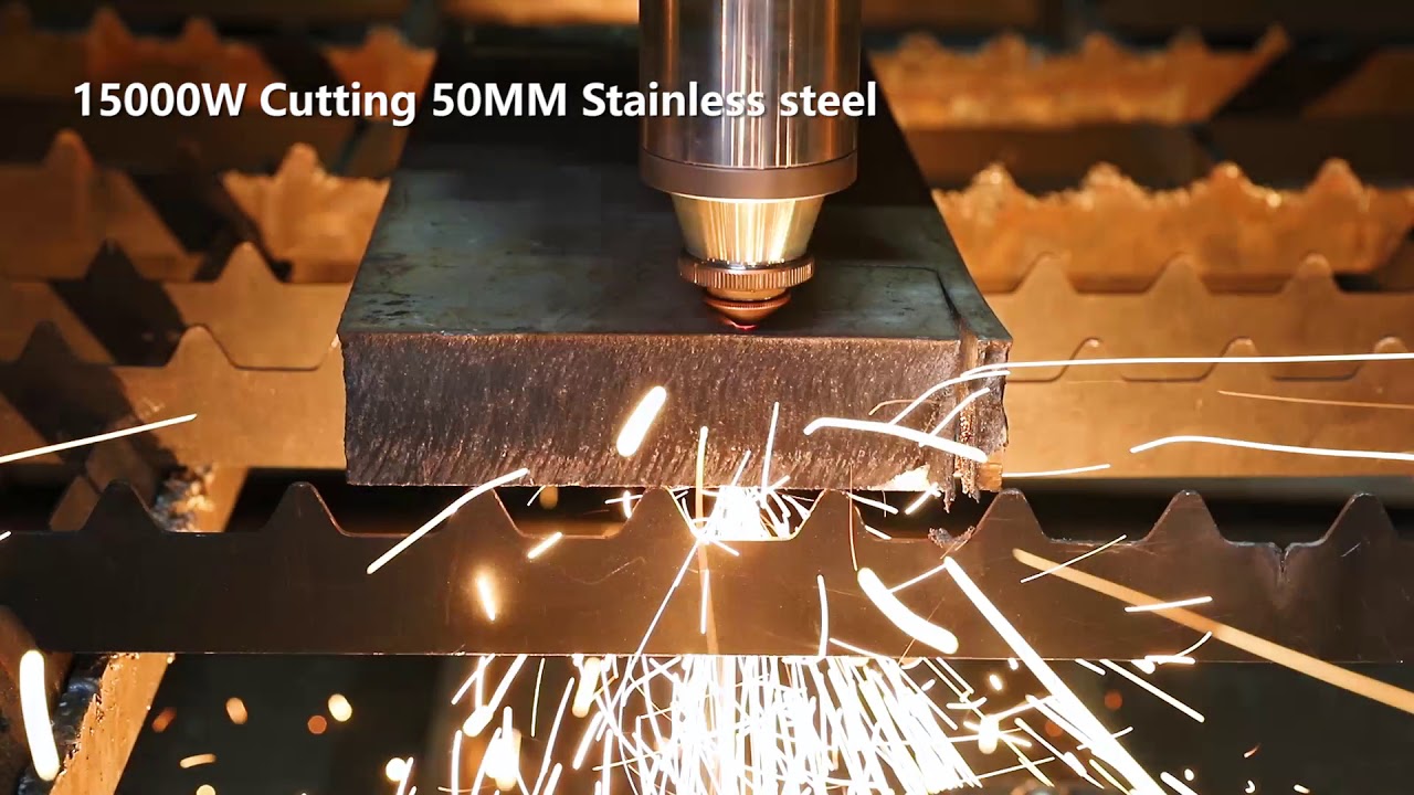 2000W~15000W Fiber Laser Cutting by Maxphotonics