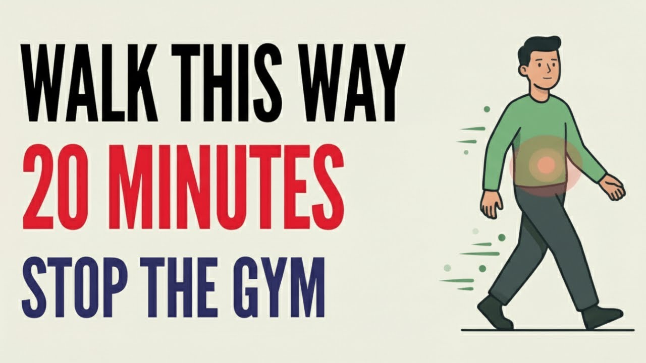 A 20-Minute Walk Can Fix Belly Fat and Blood Sugar Faster Than the Gym