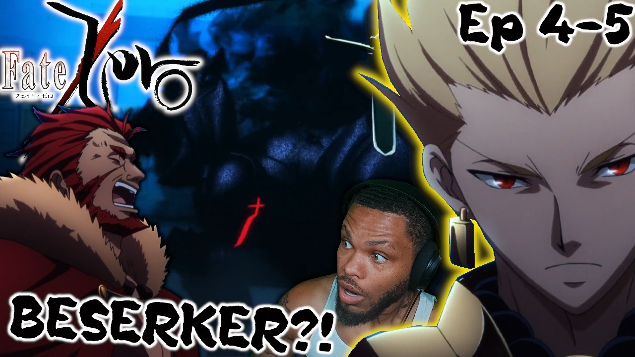 OMG IT WAS ALMOST A FREE FOR ALL!! | Fate/Zero Ep 4-5 Reaction