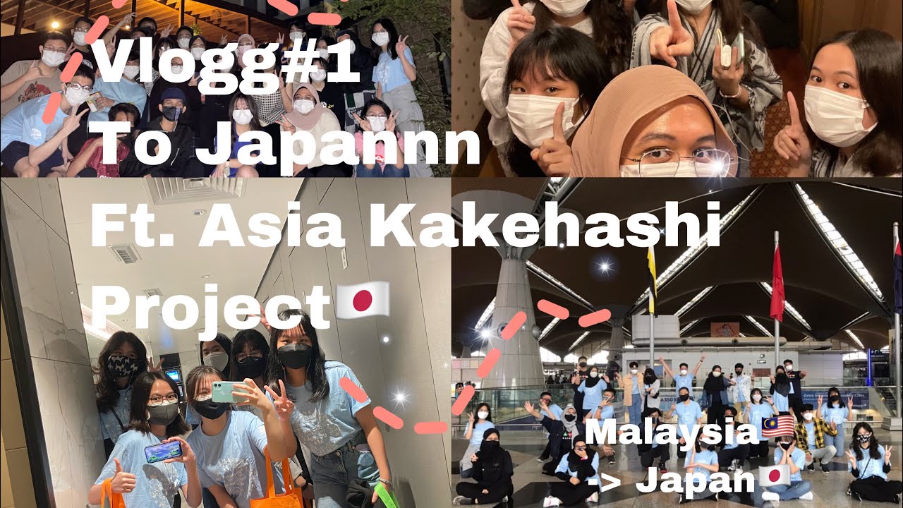 A Malaysian high school exchange journey|I #vlog1 Japan🇯🇵I|Asia Kakehashi Project 2021-2022 ||
