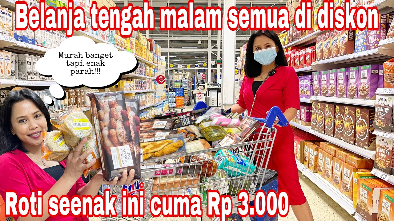 BELANJA TENGAH MALAM SEMUA DI DISKON JADI KALAP || HARGA LEBIH MURAH DARI INDONESIA