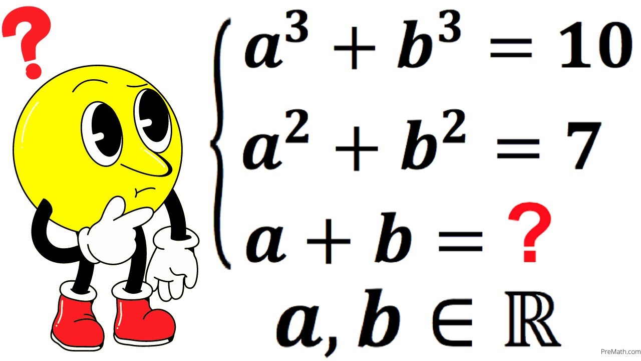 Mathematical Olympiad | Solve and Check for a+b | Math Olympiad Preparation