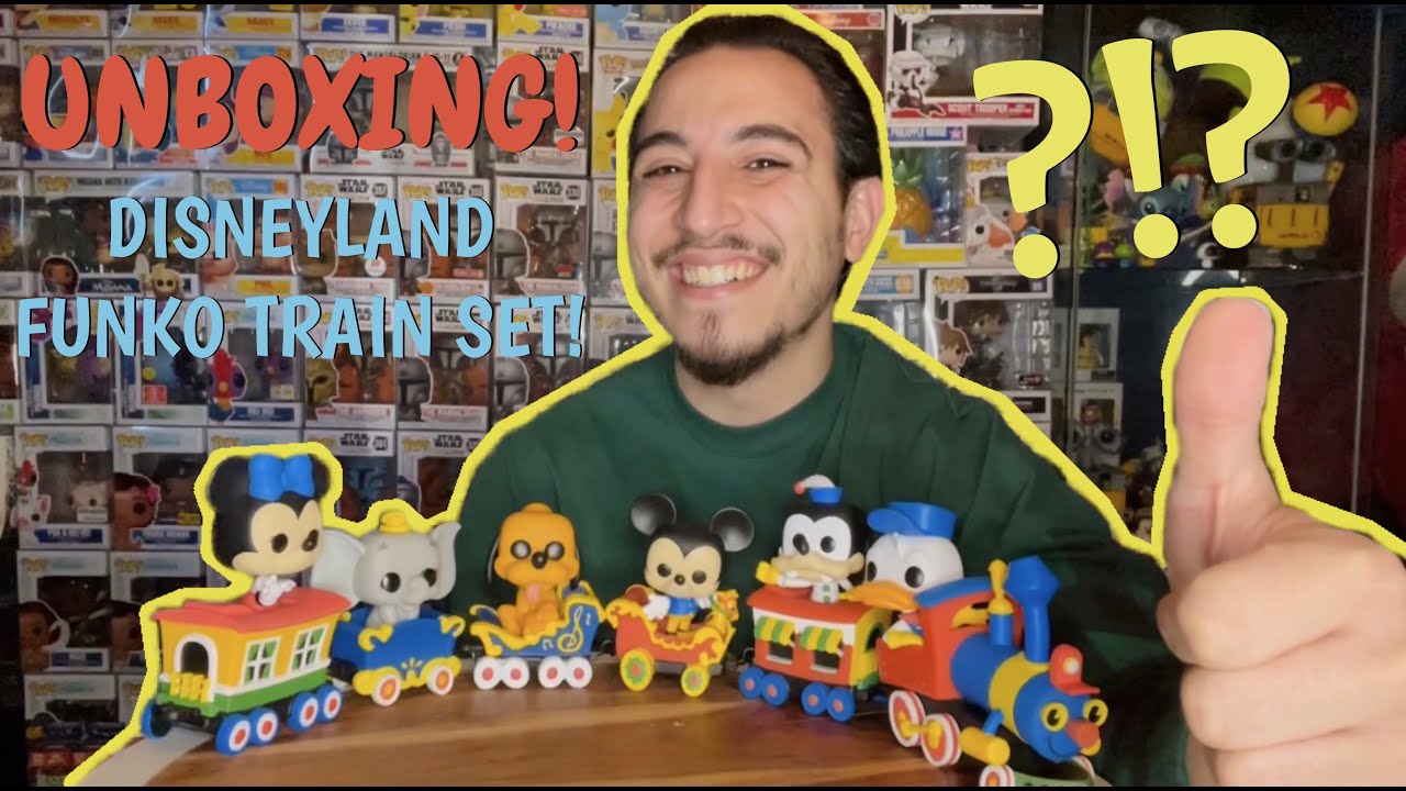 Unboxing the Disneyland 65th Funko Pop Train Set!