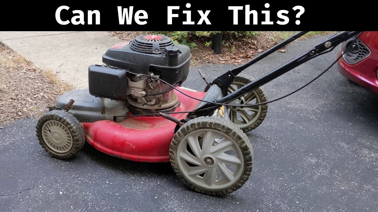 Junk MTD Honda Mower - Let's Fix It
