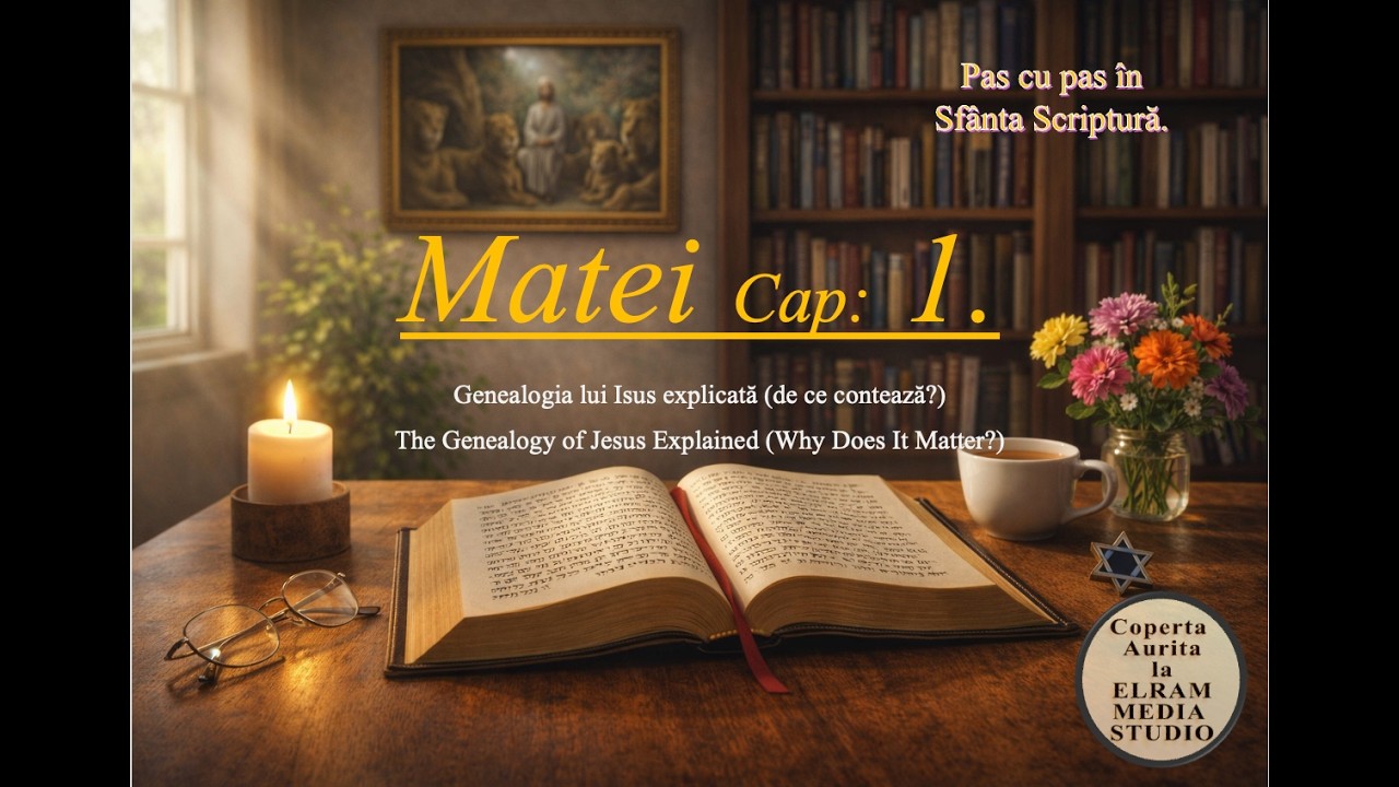 Matei cap. 1 | Pas cu pas în Sfânta Scriptură.
